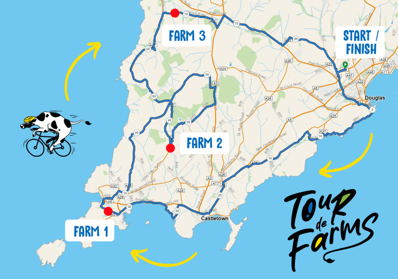 TDF Map 2024 website