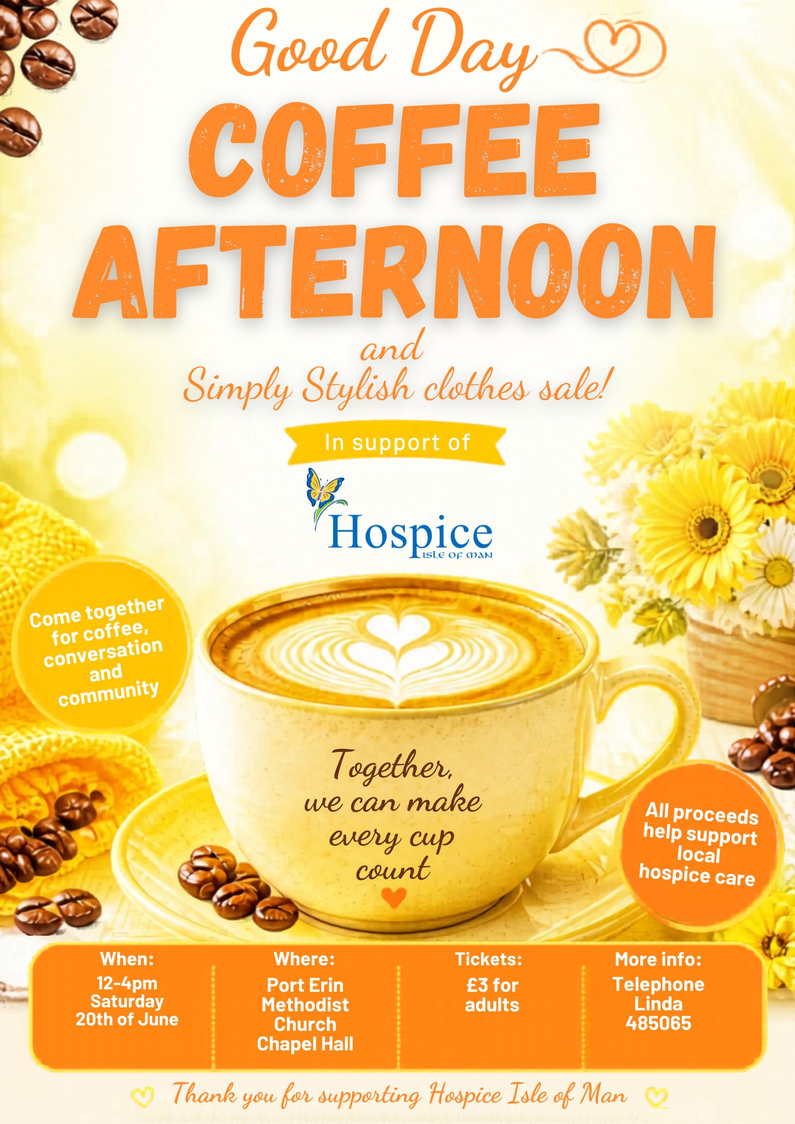 Linda Lewis coffee morning